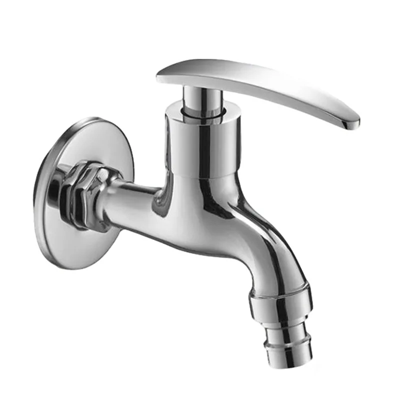 Torneira dedicada para máquina de lavar de abertura rápida totalmente em cobre e frio único