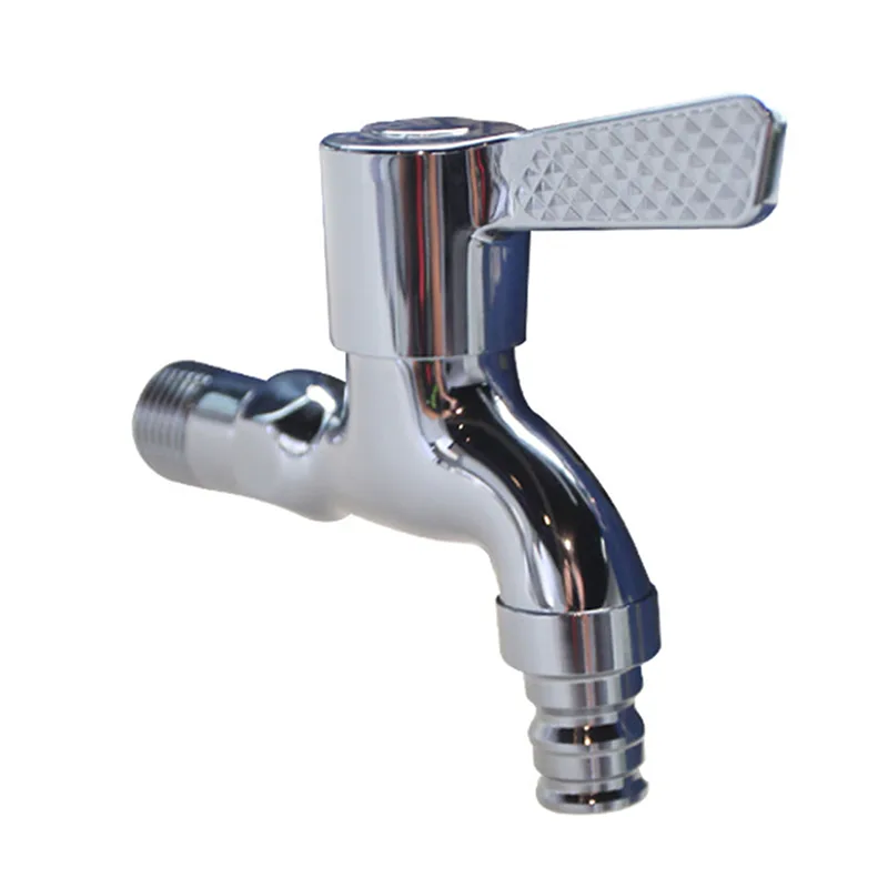 Torneira de máquina de lavar totalmente em cobre, válvula única de parada de água fria