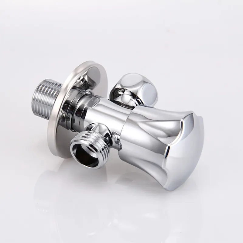 Válvula angular de controle único 1 em 2 saídas