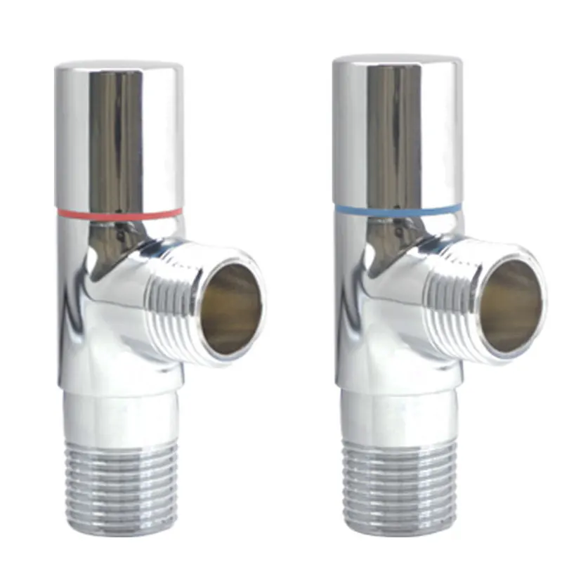 Válvula angular de latão