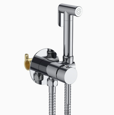 Conjunto de spray para bidê de latão