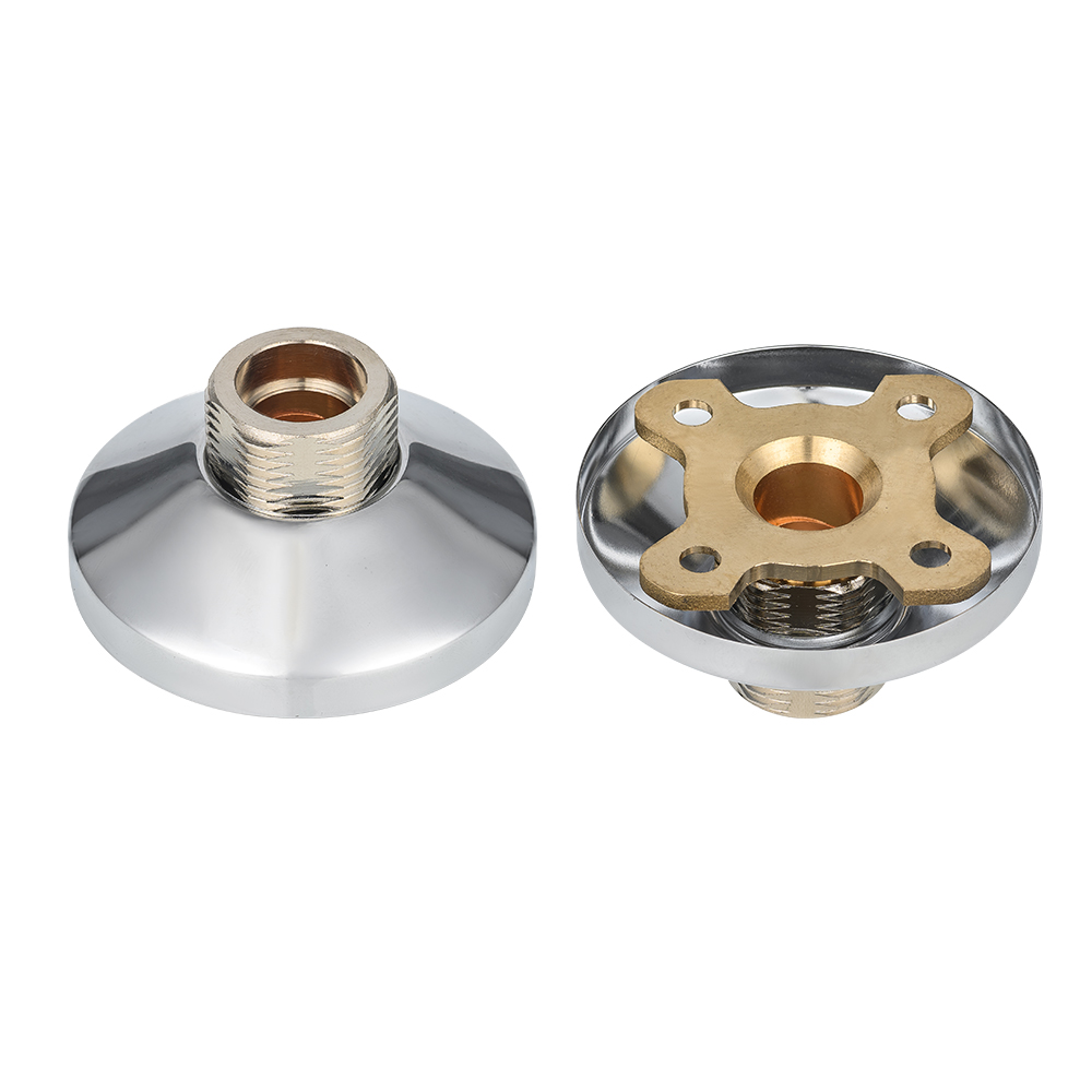 Kits de montagem de chuveiro prateados